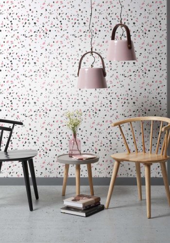 KAVE HOME Krise spisebordsstol, m. armln - natur gummitr 