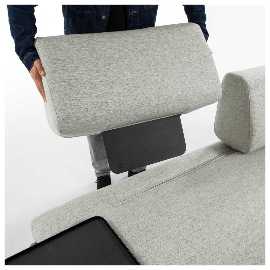 KAVE HOME Compo armln - beige stof 