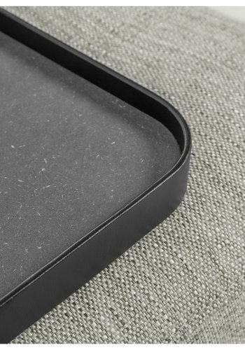 KAVE HOME Compo 3 pers. sofa m. lille bakke - beige stof og metal