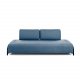 KAVE HOME Compo 3 pers. sofa - bl stof og metal 