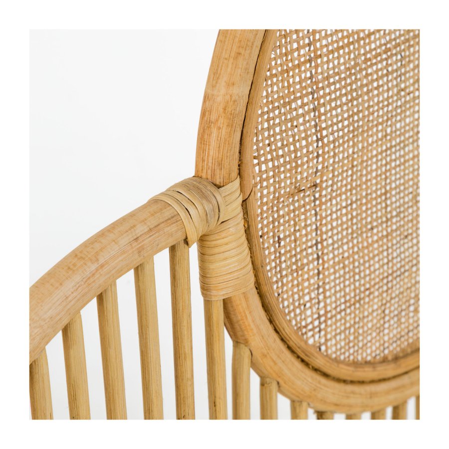 KAVE HOME rektangulr Natural Lalita hovedgavl - natur naturfiber (120x170)