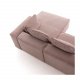 KAVE HOME Blok 3 pers. sofa m. hjre chaiselong - lyserd fljl