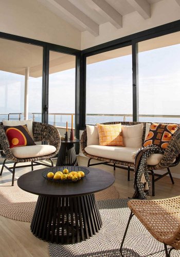 KAVE HOME Irune sidebord - sort minditr (50)