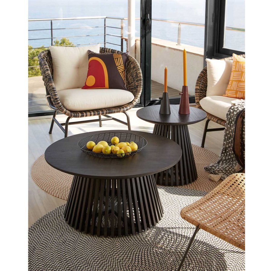 KAVE HOME Irune sidebord - sort minditr (50)