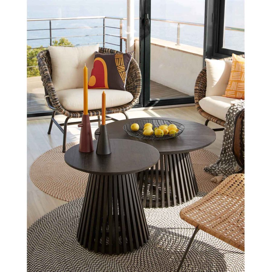 KAVE HOME Irune sidebord - sort minditr (50)