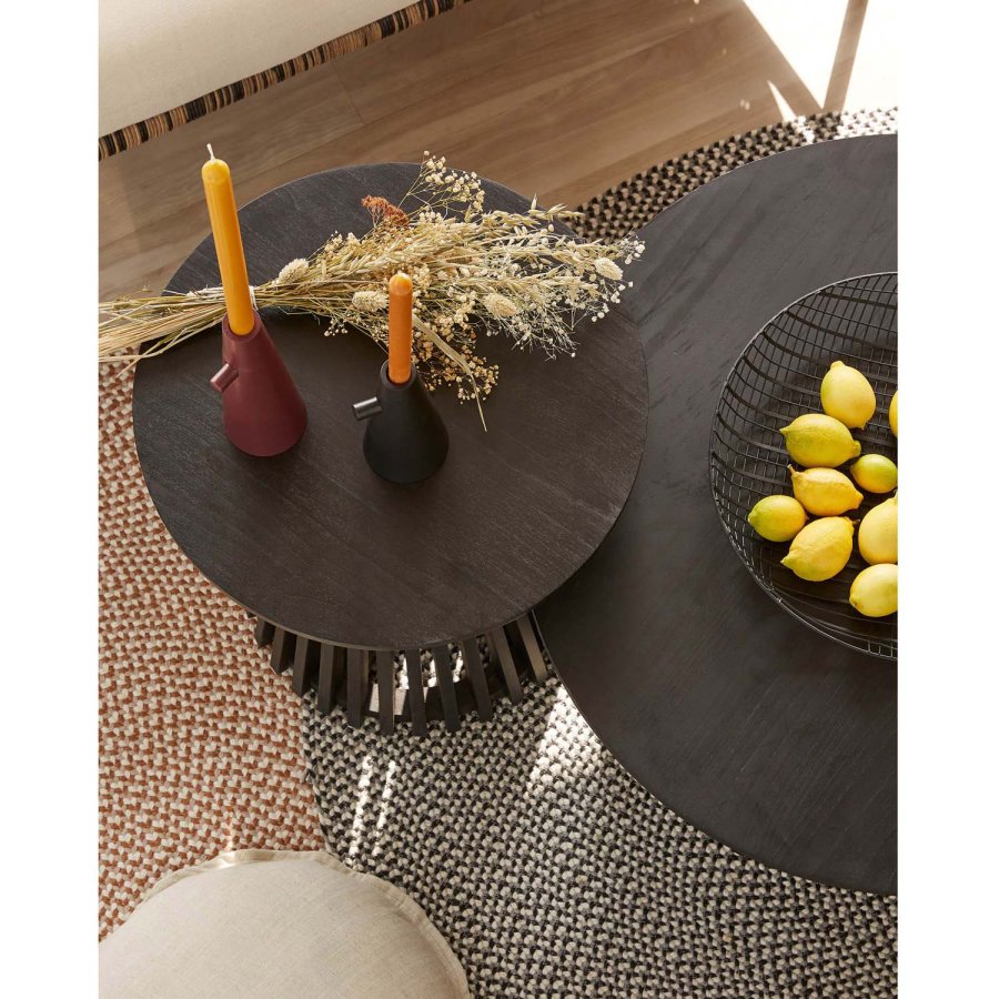 KAVE HOME Irune sidebord - sort minditr (50)