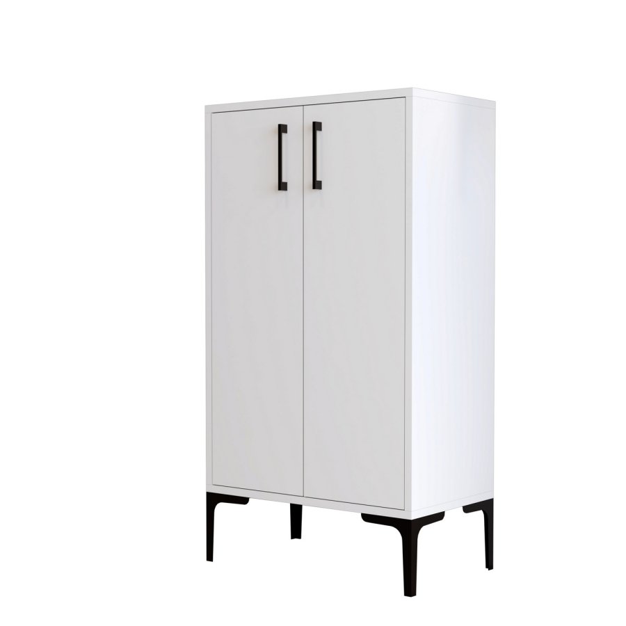 NORDVÄRK Prag skoskab, hvid