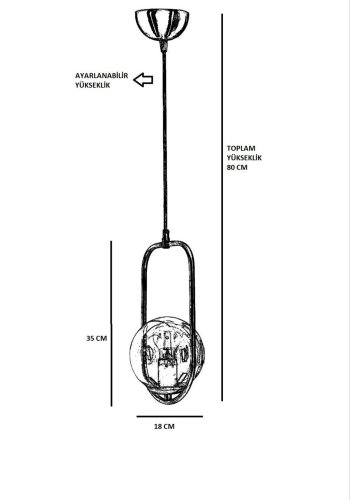 LUMI Auranthia lysekrone -846STL2887