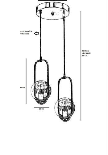 LUMI Épinal lysekrone -846STL2888