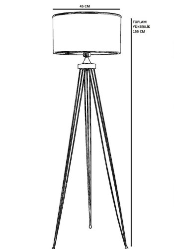 LUMI Alcobaça gulvlampe -846STL3572