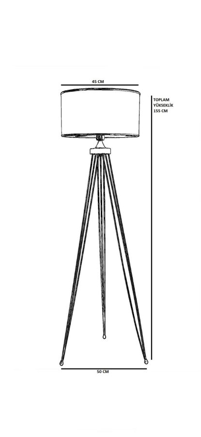 LUMI Alcobaça gulvlampe -846STL3572