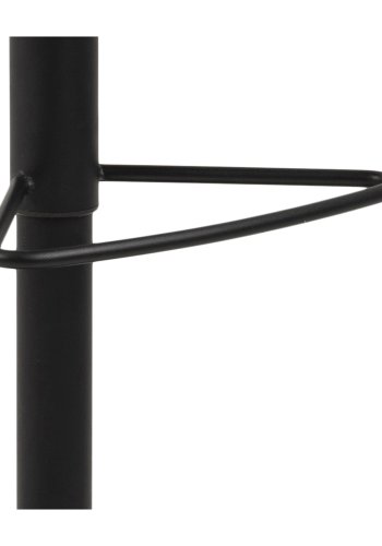 ACT NORDIC Sylvia barstol - olivengrn/sort stof/metal, m. trompetfod