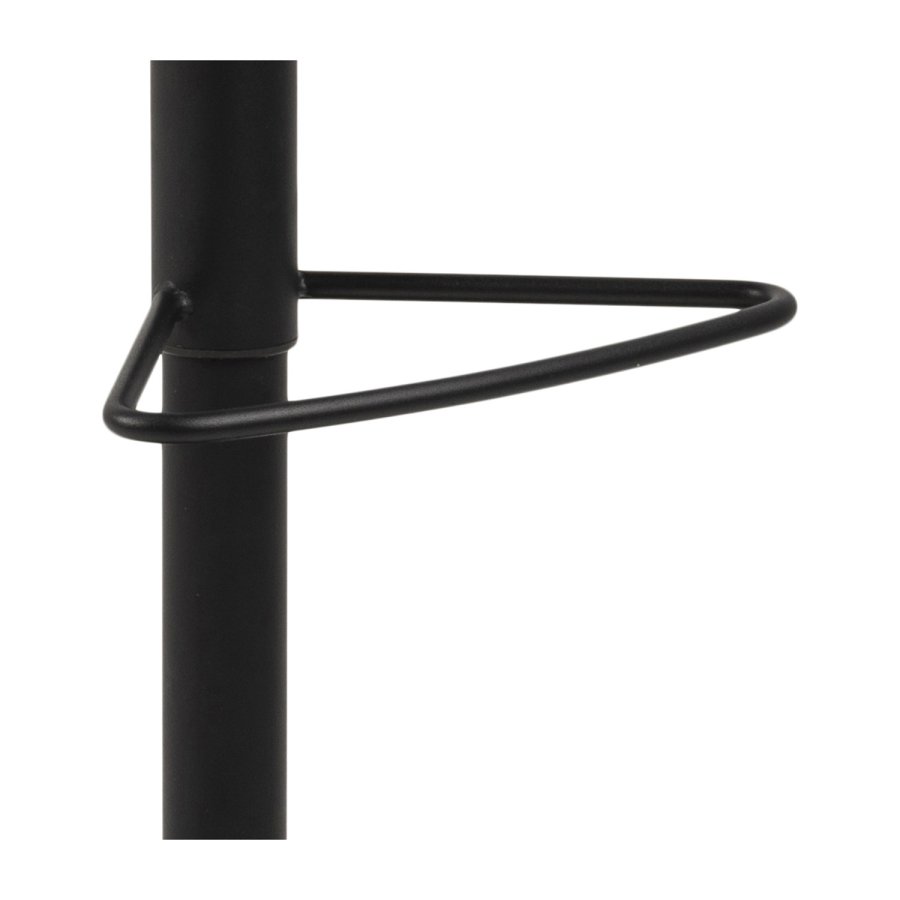 ACT NORDIC Sylvia barstol - olivengrn/sort stof/metal, m. trompetfod