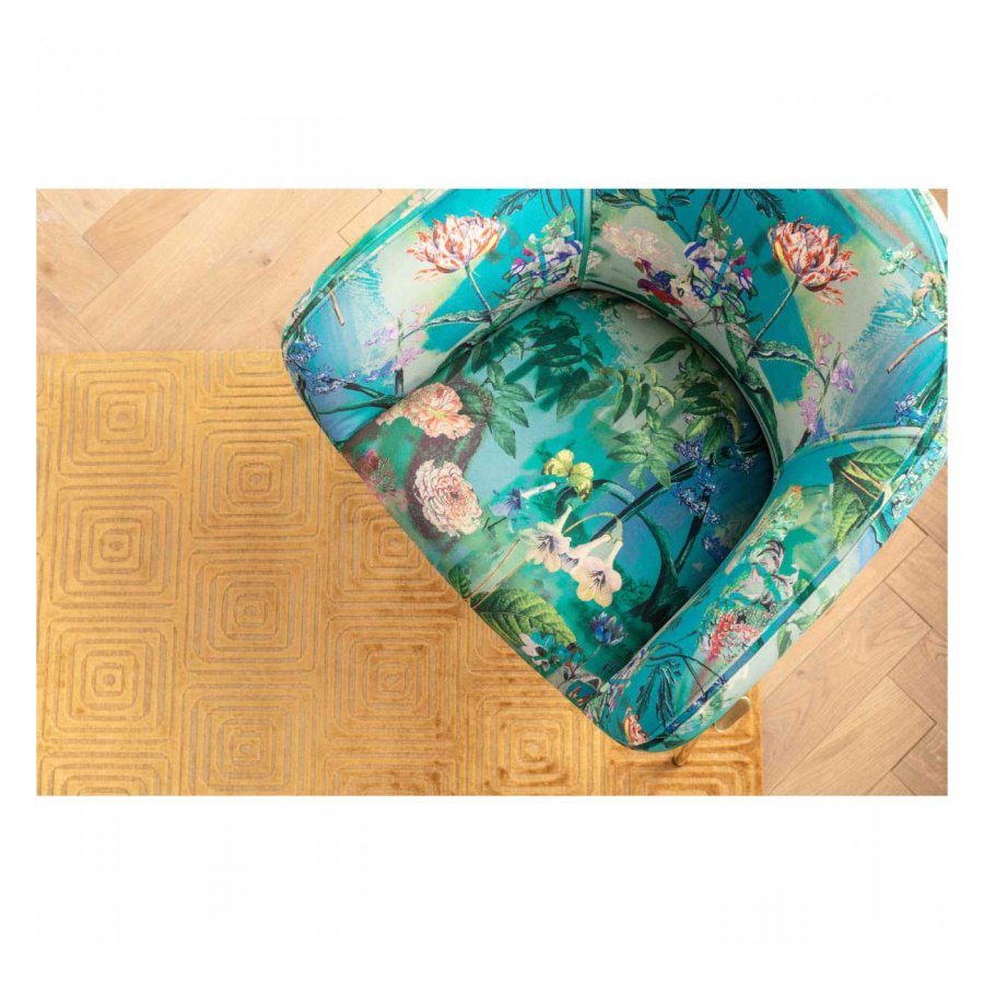 KARE DESIGN Paradise lnestol, m. armln - multifarvet polyester og stl