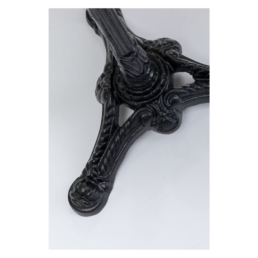 KARE DESIGN rund Kaffeehaus White cafébord - hvid marmor og sort stl (60)