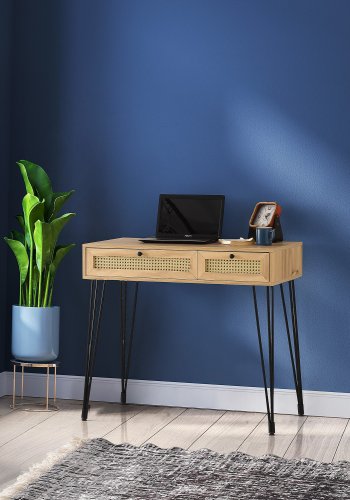 NORDVÄRK Sahra arbejdsbord, egSort