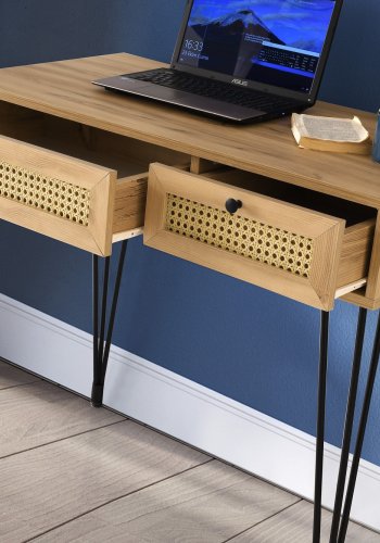 NORDVÄRK Sahra arbejdsbord, egSort