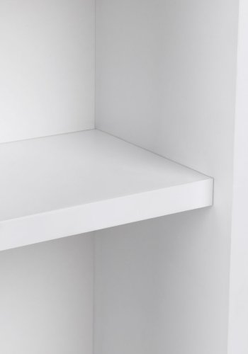 FUNZI LIVING Turra natbord, m. 1 hylde - hvid melamin (20x15)