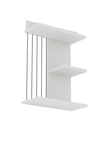 FUNZI LIVING Kinik vghylde - hvid melamin