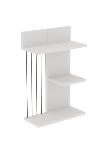 FUNZI LIVING Kinik vghylde - hvid melamin