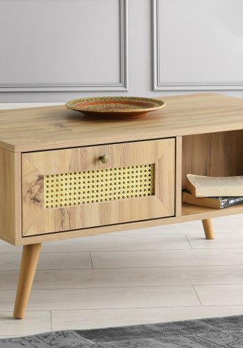 NORDVÄRK Sidyma sofabord, eg