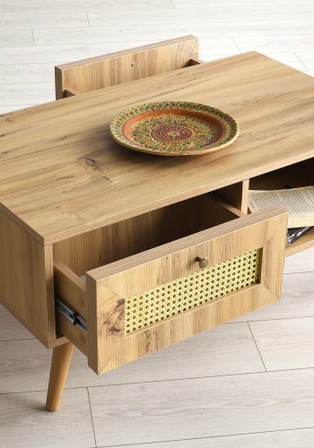 NORDVÄRK Sidyma sofabord, eg