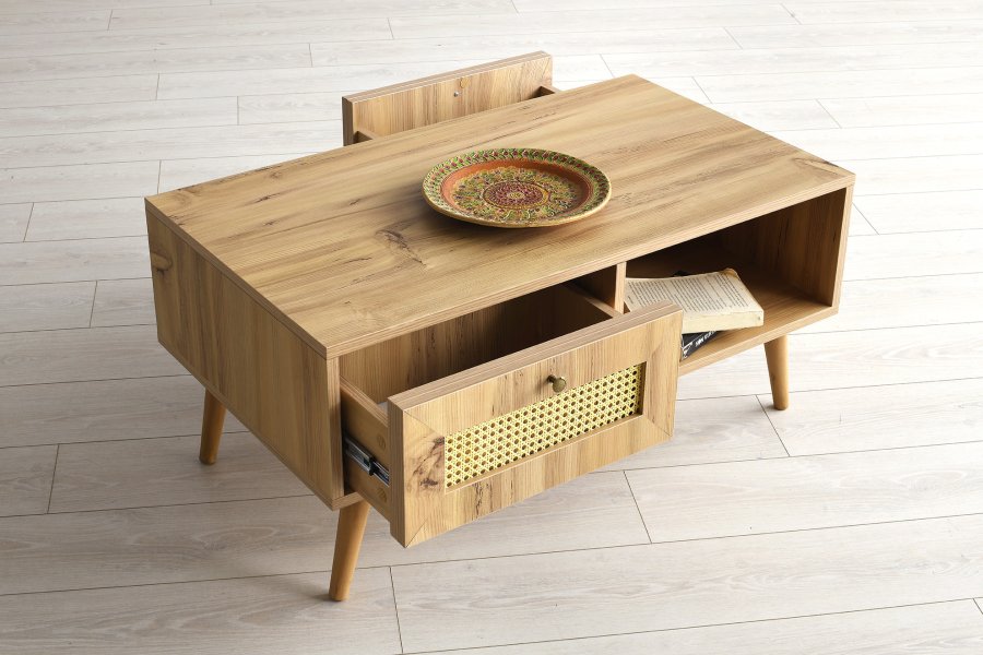 NORDVÄRK Sidyma sofabord, eg