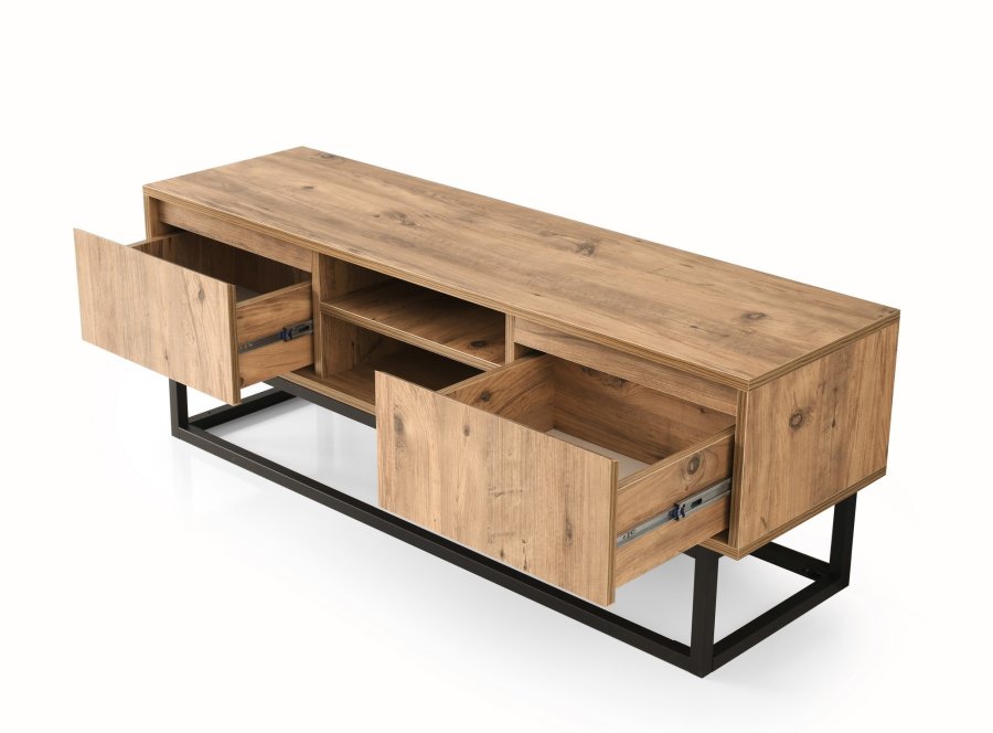 NORDVÄRK Belinda TV stativ, sortFyrretr