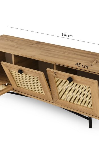 NORDVÄRK Alcazar TV stativ, egSort