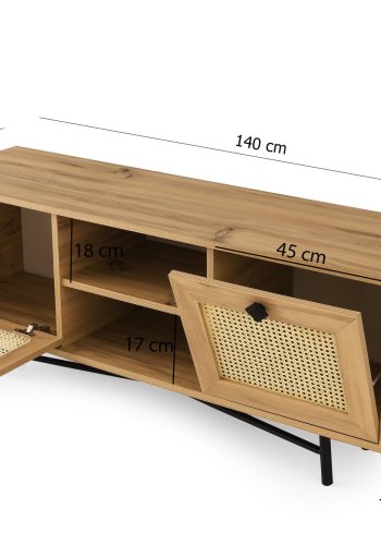 NORDVÄRK Begonya TV stativ, egSort