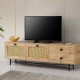 NORDVÄRK Hapsiyas TV Stand, OakSort