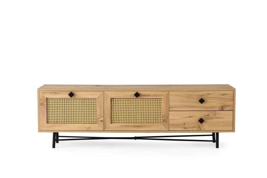 NORDVÄRK Hapsiyas TV Stand, OakSort