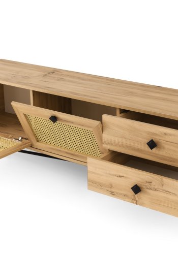 NORDVÄRK Hapsiyas TV Stand, OakSort