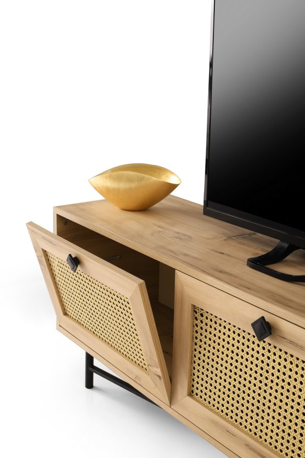 NORDVÄRK Hapsiyas TV Stand, OakSort