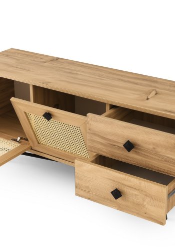 NORDVÄRK Hapsiyas TV Stand, OakSort