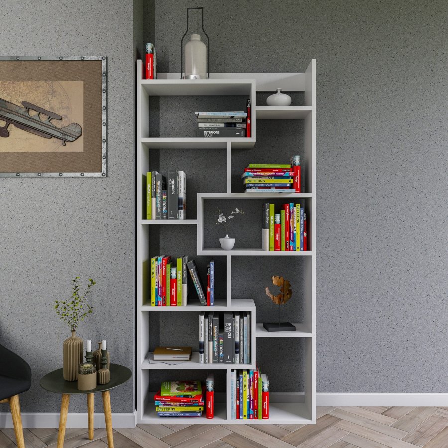 NORDVÄRK Kuttap bogreol, hvid