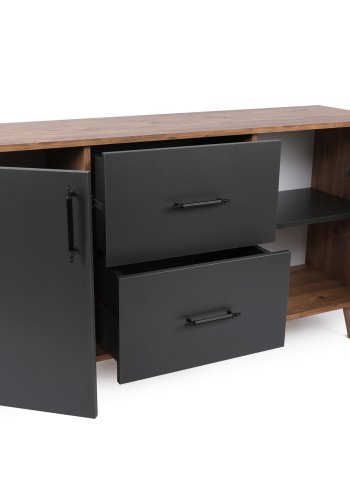 NORDVÄRK Cordoba Console, WalnutAntracit