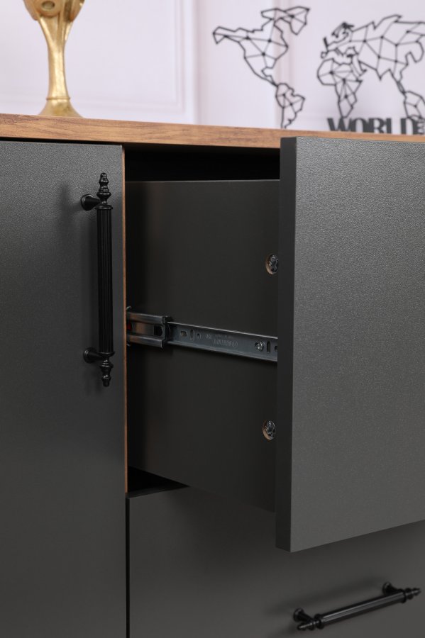 NORDVÄRK Cordoba Console, WalnutAntracit