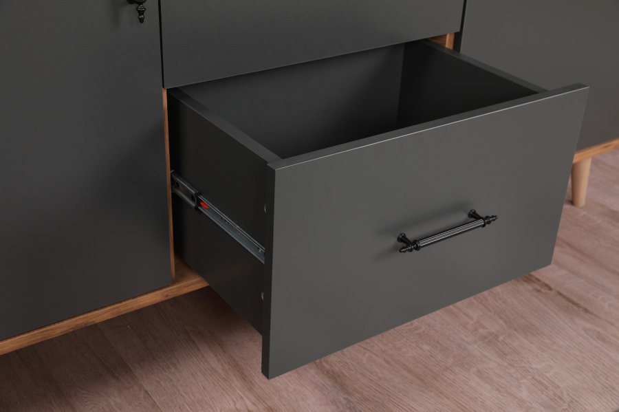 NORDVÄRK Cordoba Console, WalnutAntracit