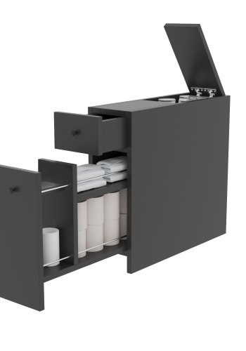 NORDVÄRK Calencia badevrelsesskab, antracit