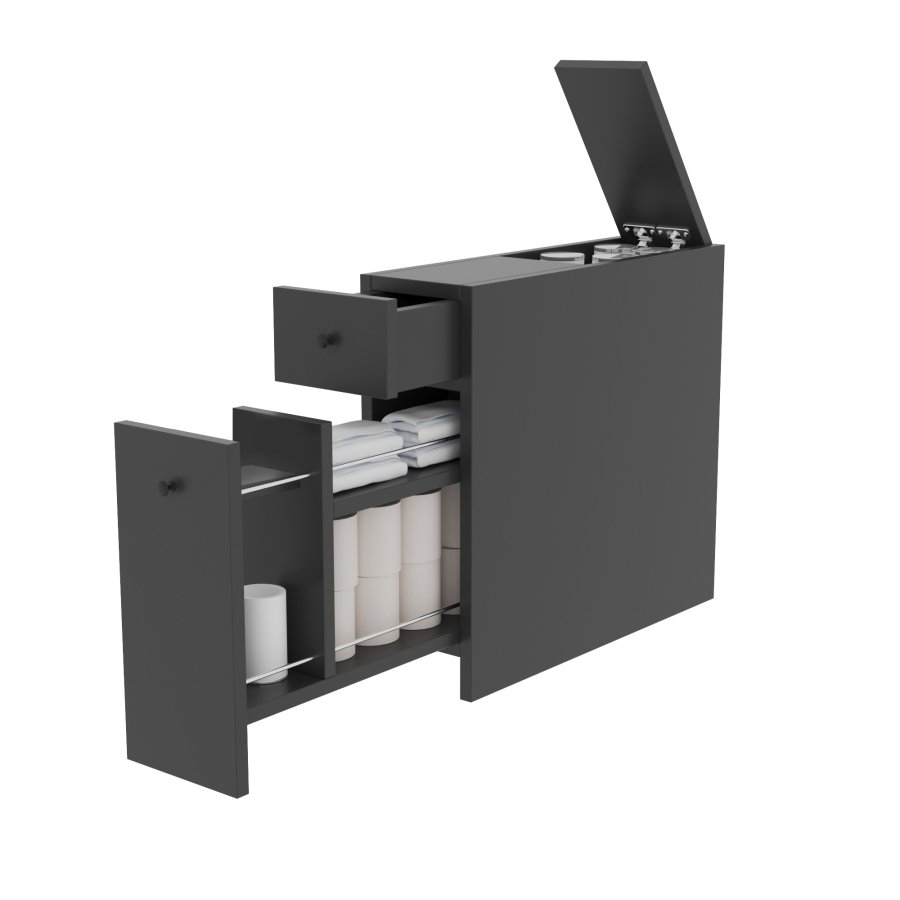 NORDVÄRK Calencia badevrelsesskab, antracit