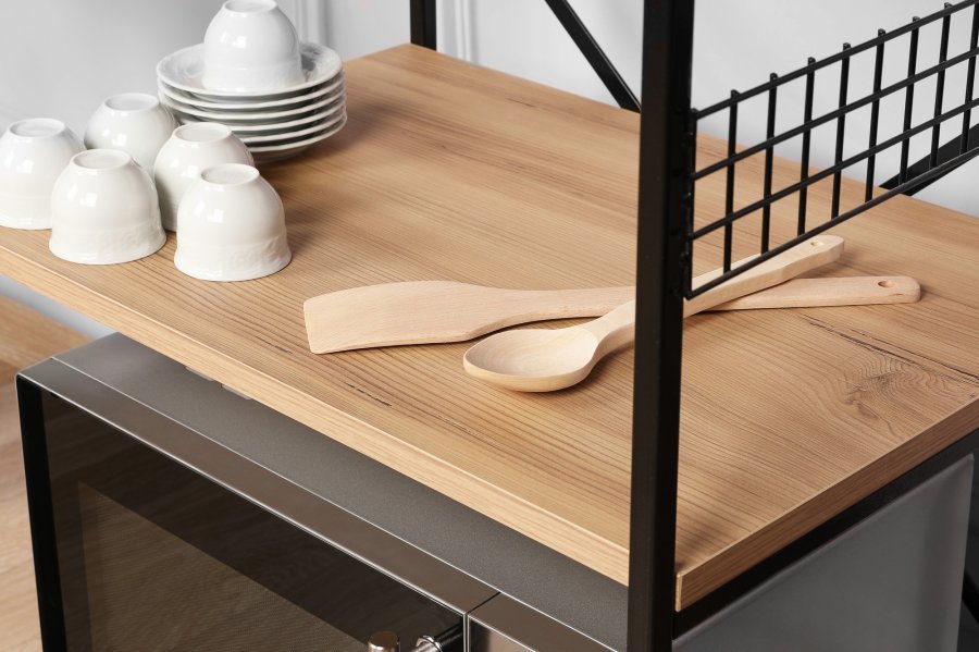 NORDVÄRK Anemon multifunktionsskab, sortFyrretr