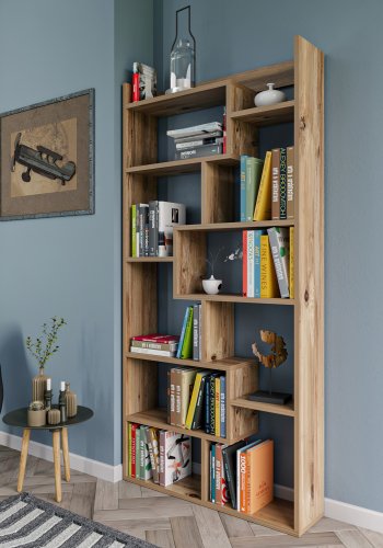 NORDVÄRK Kuttap bogreol, fyrretr