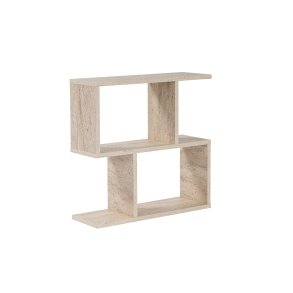 NORDVÄRK Life sidebord, m. 2 hylder, rektangulr - travertin melamin (60x20)