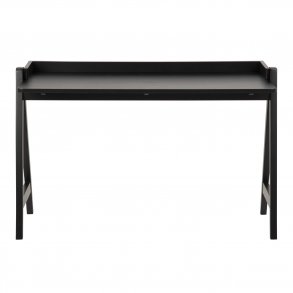 ACT NORDIC Miso skrivebord - sort egetrsfiner og gummitr (126.6x51.6)
