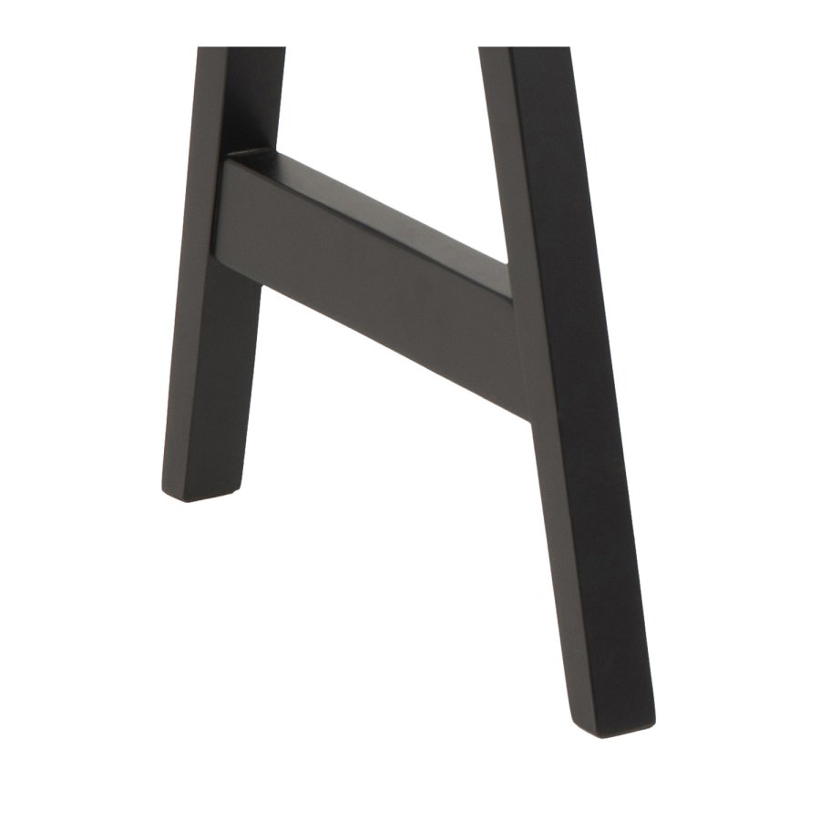 ACT NORDIC Miso skrivebord - sort egetrsfiner og gummitr (126.6x51.6)