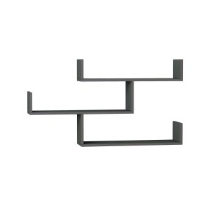 FUNZI LIVING Tibet vghylde - antracitgr melamin