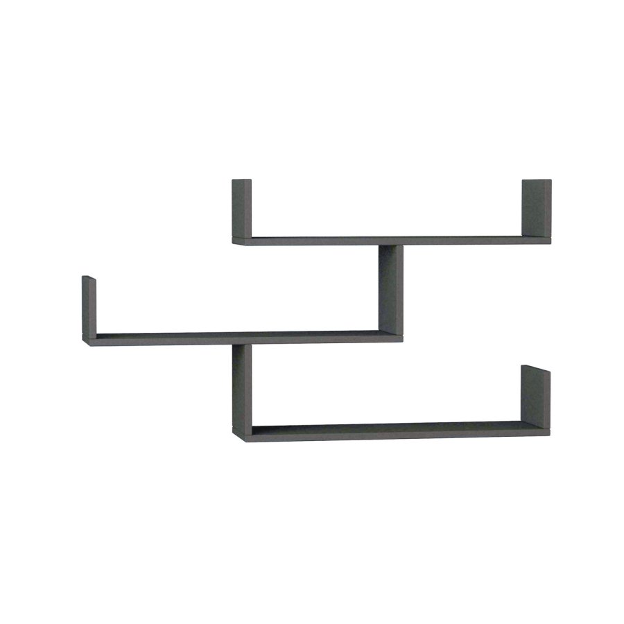 FUNZI LIVING Tibet vghylde - antracitgr melamin