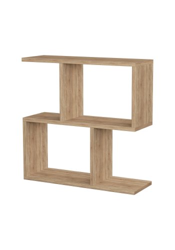 NORDVÄRK Mania sidebord, m. hylder - eg melamin (60x20)