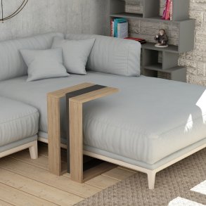 NORDVÄRK Muju sidebord, egAntracit